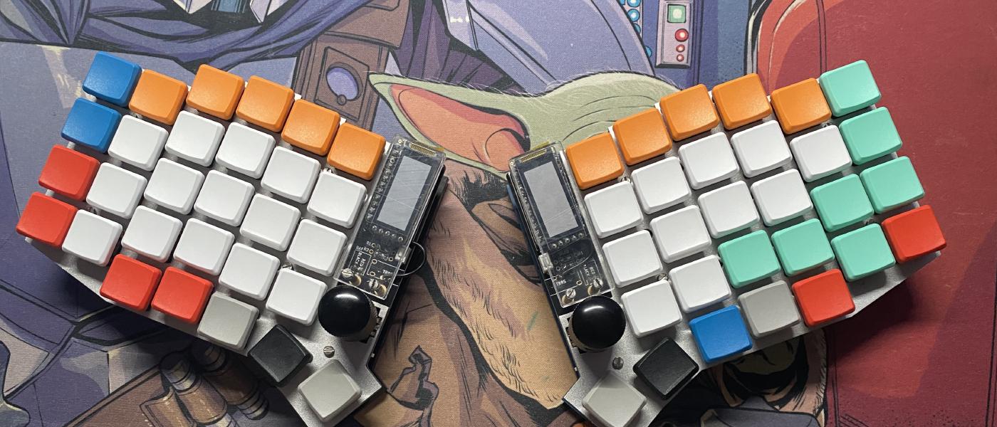 I built a custom keyboard